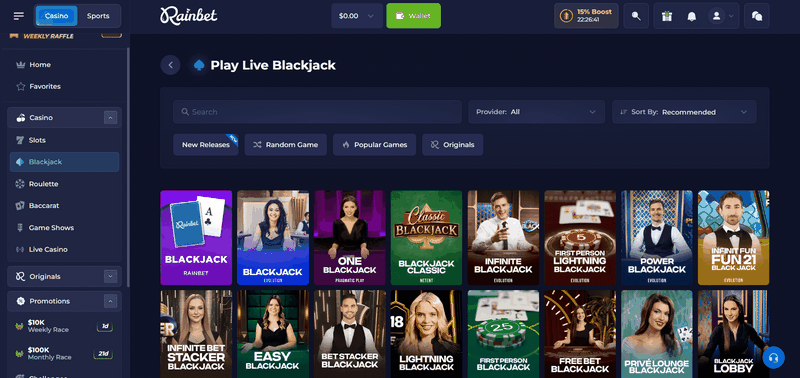 Rainbet Online Casino Evaluation